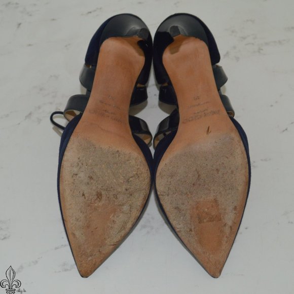 💙Jimmy Choo Navy Vanessa Heels💙 - Picture 10 of 13